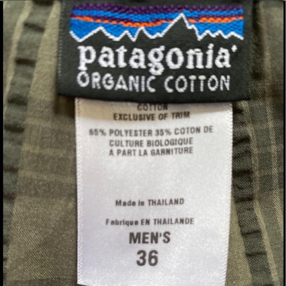 Patagonia Mens Flat Front Shorts - Picture 3 of 4